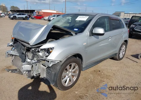 2014 Mitsubishi Outlander Sport Es z USA, uszkodzony, nr VIN 4A4AP3AU6EE007038
